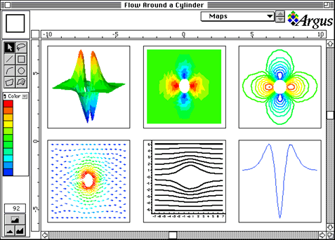 A Sample Screen demonstrating Post-Processing capabilities